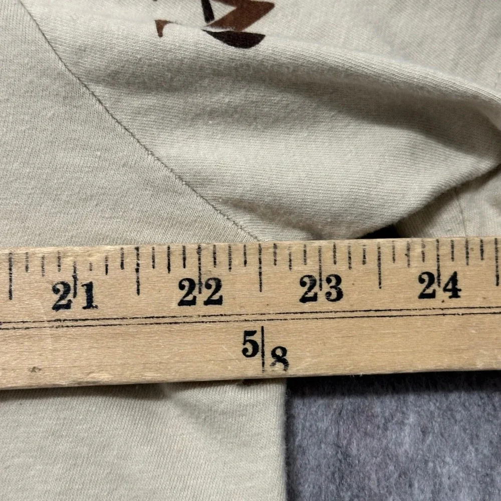 Nike‎ The Nike Tee Tan Brown Mens Size Large All Over Print Swoosh Logo T-Shirt
